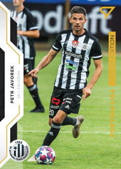 Petr Javorek Ceske Budejovice SportZoo FORTUNA:LIGA 2020/21 2. serie Gold Limited /99 #347